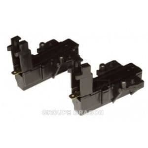 Ceset motor kolborstar x2 för WHIRLPOOL tvättmaskin MONTERING PÅ ACC1-ACC2 awm209 85702 MOTOR