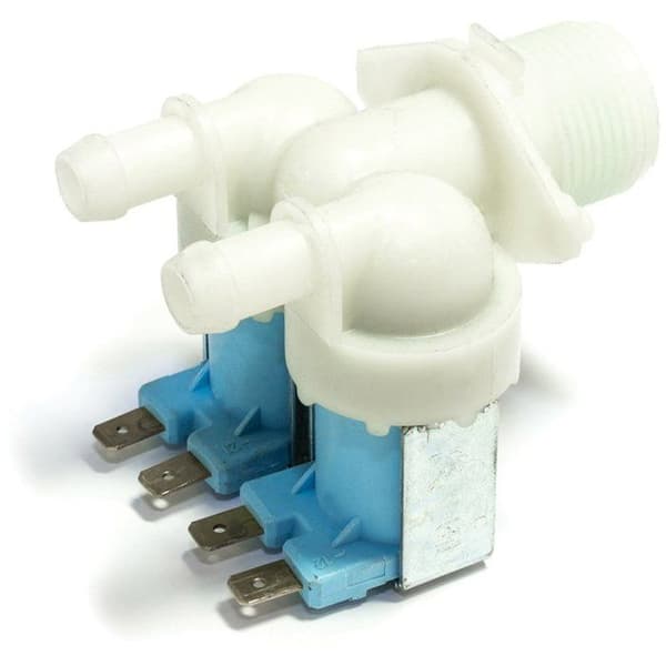 MAGNETVENTIL TVÄTTMASKIN MAGNET 2901250100 2-VÄGS MAGNETVENTIL 180°