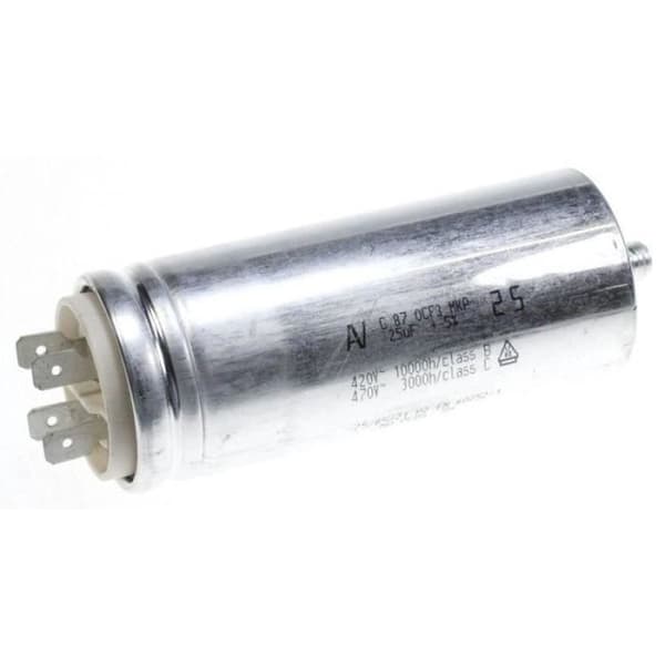 Kondensator till BEKO tvättmaskin 25.0uf 470v 2807962500 - G179785