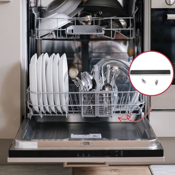 Nedre dörrtätning till BOSCH, SIEMENS, NEFF, GAGGENAU, VIVA diskmaskiner - Modell 00298534