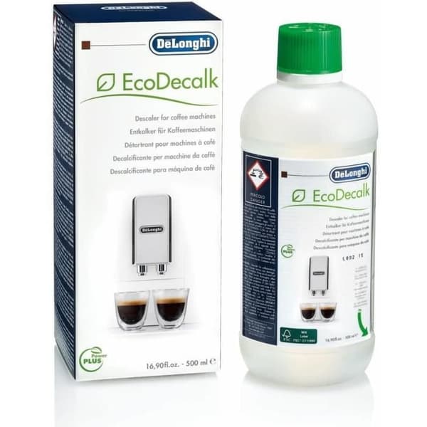 Flaska (500 ml) DeLonghi anti-kalk för alla märken av kaffebryggare - 2RB6967449