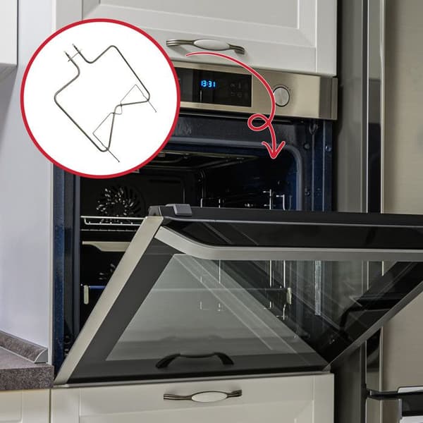 Nedre sulvärmare 1150W (266559-14402) - Ugn, spis - WHIRLPOOL, IGNIS, BAUKNECHT, IKEA WHIRLPOOL, LADEN, BRASTEMP