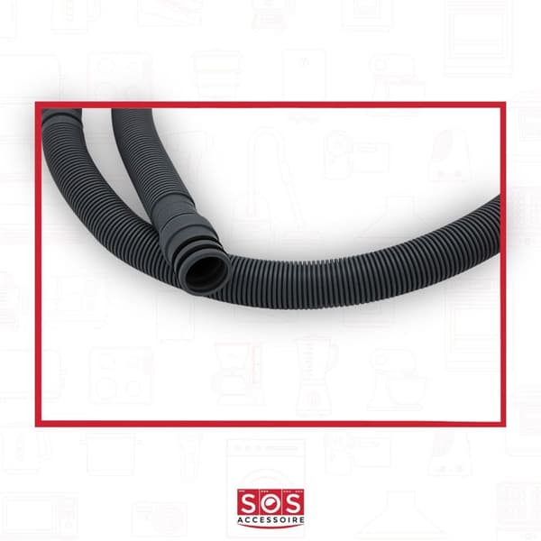 Original ersättningsavloppsslang för Hotpoint diskmaskin C00273284