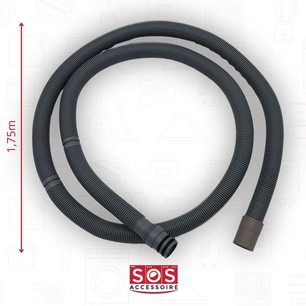 Original ersättningsavloppsslang för Hotpoint diskmaskin C00273284
