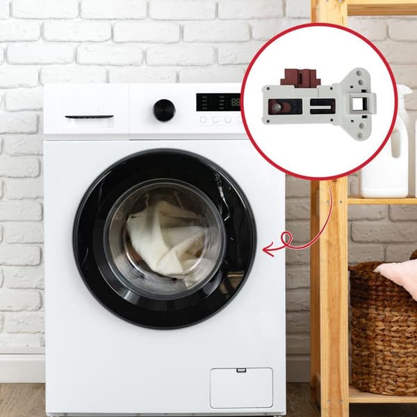 DÖRRSÄKERHET FÖR FRAMTVÄTTMASKIN L39...