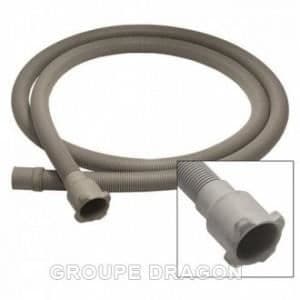 Avloppsslang för FAGOR BRANDT VEDETTE SAUTER DE-DIETRICH diskmaskin - 34mm spets - 1,80m