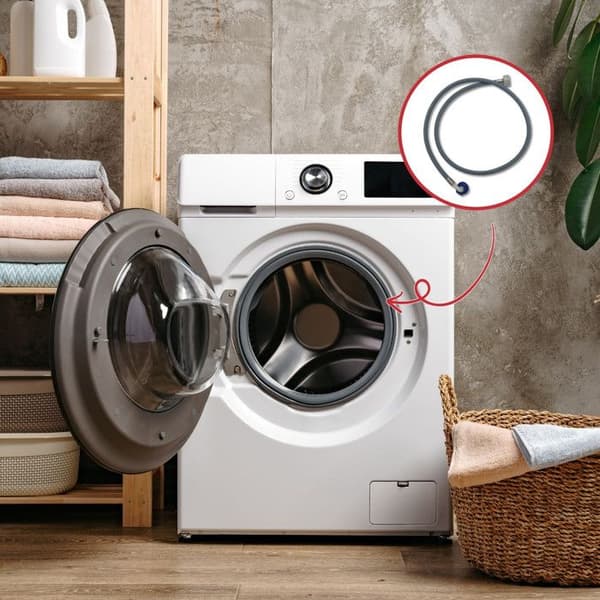 TILLFÖRSLANG FÖR WHIRLPOOL TVÄTTMASKIN - BVMPIECES
