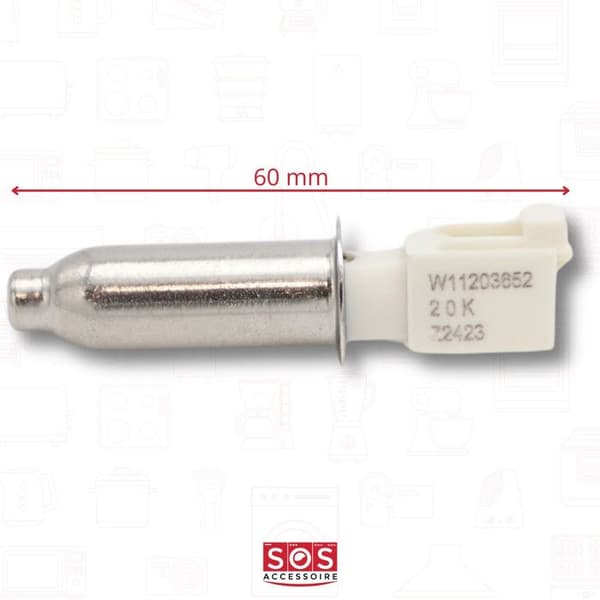 NTC temperatursond för Indesit ARMXXF145 tvättmaskin C00290251