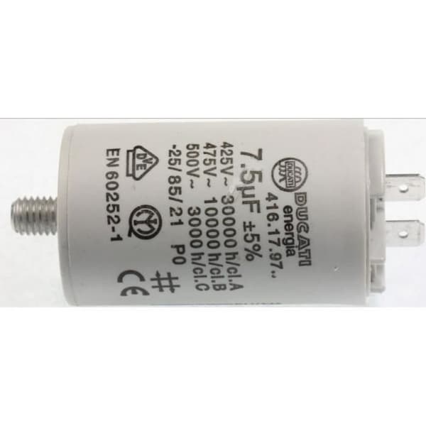Kondensator - CANDY - CC266T-47 - 7.5µF - 450V - Elektrisk torktumlare
