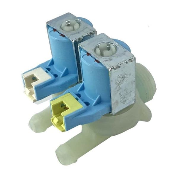 MAGNETVENTIL TVÄTTMASKIN MAGNET 2836480100 2-VÄGS MAGNETVENTIL 180° MED KOPPLING