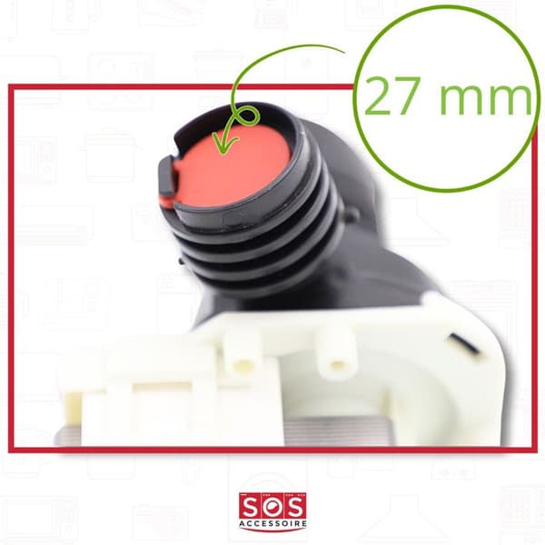Avloppspump (260991-16497) - Diskmaskin - ELECTROLUX, AEG, PROGRESS, JUNO, ZANUSSI, ARTHUR MARTIN ELECTROLUX, IKEA, ZANKER