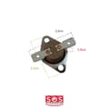 Miniatyrbild 2 av 4: Kit 2 termostater (one shot + cykling) (89818-17153) - Torktumlare - ARISTON HOTPOINT, INDESIT, WHIRLPOOL (8929)