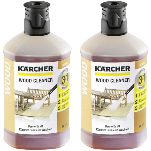 Set med 2 rengöringsmedel (1L) 3 i 1 för KARCHER högtryckstvätt 62957570*2 - NFH786675