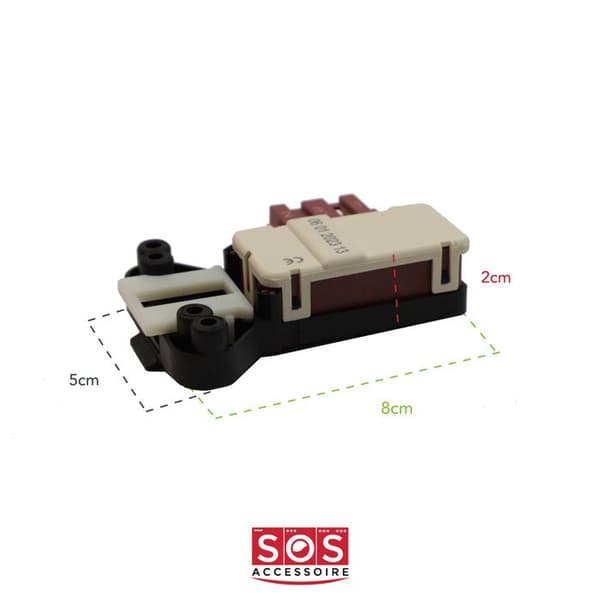Dörrsäkerhet - BEKO - Tvättmaskin - Kompatibel med flera modeller - Referens 2805311600 - 2805311700