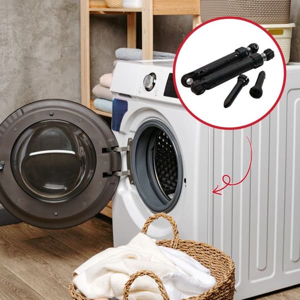 Stötdämpare för tvättmaskiner - BOSCH - Set om 2 - Kompatibel med flera modeller - Referens 00448032