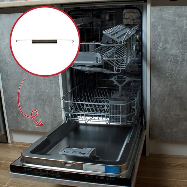 LG 200 dörrfjäder för CANDY, HOOVER, ROSIERES diskmaskiner