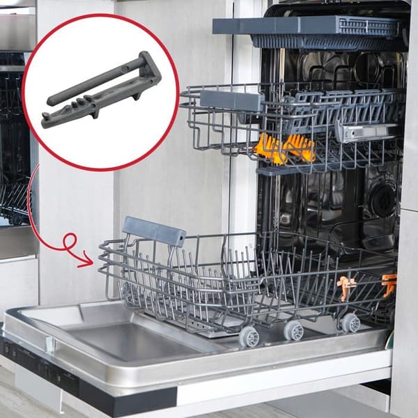 Bakre Glidkåpa - Beko - 1880580400 - Originaldel - Diskmaskin - Kompatibel med Whirlpool