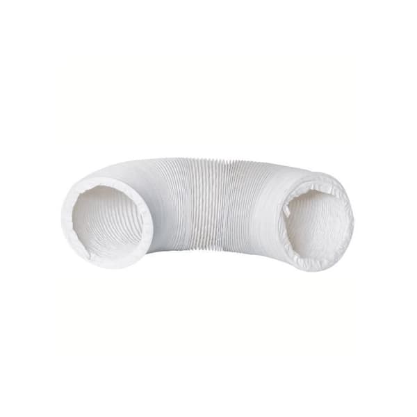 Avloppsslang - Ej specificerad - 3m - Diameter 102mm - Expanderbar PVC-mantel - För torktumlare