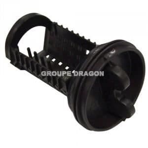 Pumplock för LG tvättmaskin och diskmaskin - Ø utv.68mm - Röd