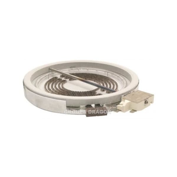 Halogenplatta - SCHOLTES - THE420 THN2500 THN3500 THN4500 THN600 TSC4000 - 1800W Ø180mm