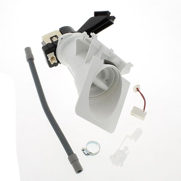 Kit för avloppspump för tvättmaskin 34w - anslutning: rast 2.5 Whirlpool 481231028144