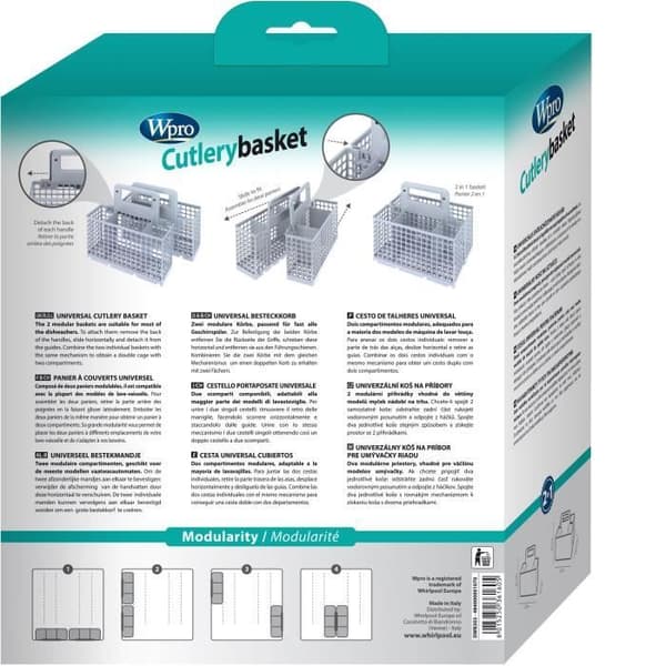 WPRO DWB303 universal bestickkorg för diskmaskin