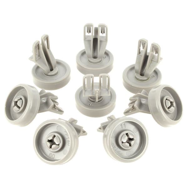 Tillbehör och delar - Tvättmaskin - Whirlpool - hjul - set med 8 st - 481252888112 - 8058331113168