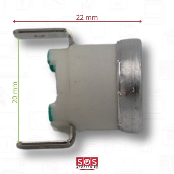 TERMOSTAT KLIXON TORK A21007N TERMOSTATKIT NC210° 260° 16MM A2608N