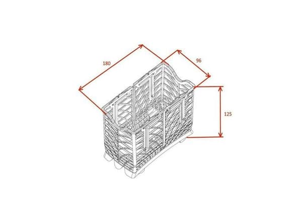 DISKMASKIN BESTÄCKKORG 691410345 LS97 BEDIKKORG