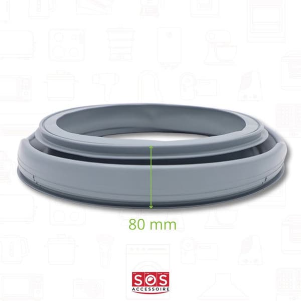 DÖRRMANSCHETSBÄLGA FÖR WHIRLPOOL TVÄTTMASKIN - BVMPIECES