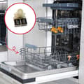 Miniatyrbild 4 av 4: MAGNETVENTIL TVÄTTMASKIN DC62-00024F 2-VÄGS MAGNETVENTIL 180°
