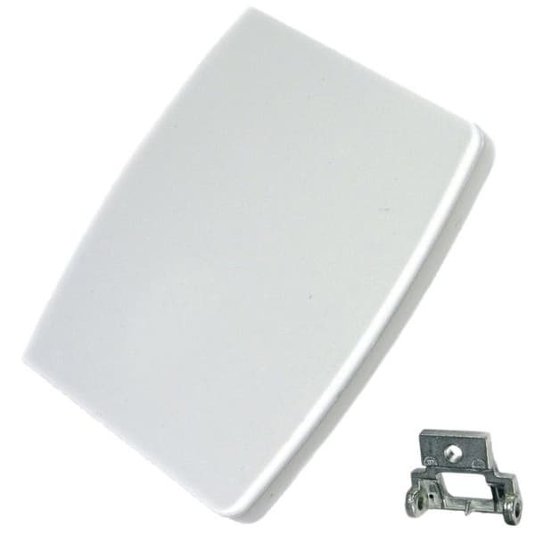 Originalhandtag för tvättmaskin WHIRLPOOL - Modell 481231028224 - Mått 80 x 70 x 11 mm