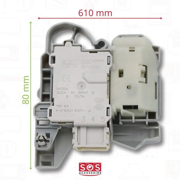 DÖRRSÄKERHET FÖR ELECTROLUX TVÄTTMASKIN - BVMPIECES