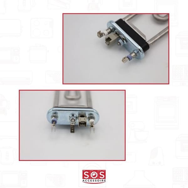 MOTSTÅND VÄRME Nedsänkt WASHER MASKINE 41042459 RESISTANCE+CTN