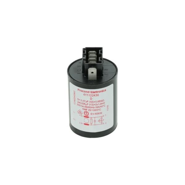 Anti-parasitfilter - Tvättmaskin - ARTHUR MARTIN ELECTROLUX, ZANUSSI, ARTHUR MARTIN, ELECTROLUX, AEG, FAURE, REX (24922)
