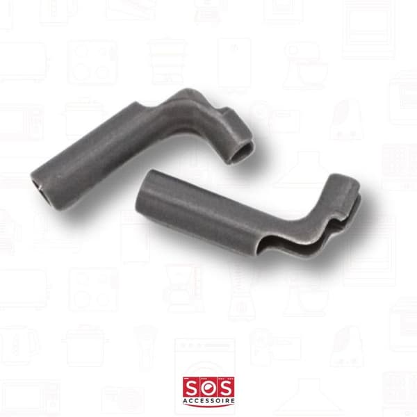 SOS Accessoire Fästödsinsatser för nedre korgen till diskmaskin 00428344, 00418499 BALAY, BOSCH, CONSTRUCTA, GAGGENAU, NEFF,