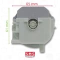 Miniatyrbild 3 av 5: Avloppspump - BOSCH - 00611332 - Kompatibel med diskmaskin - Reservdel av hög kvalitet - SOS Accessoire