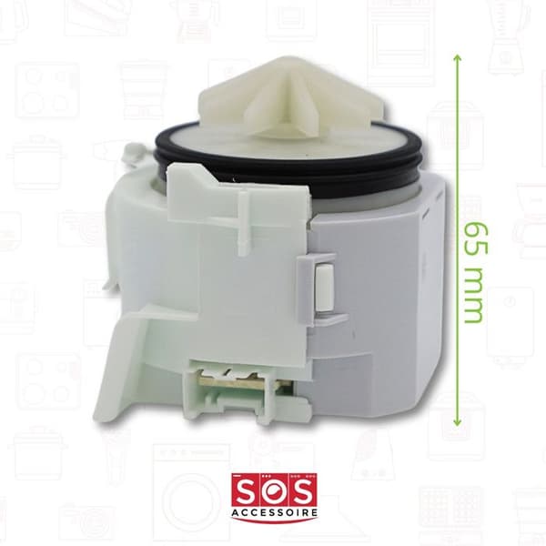 Avloppspump - BOSCH - 00611332 - Kompatibel med diskmaskin - Reservdel av hög kvalitet - SOS Accessoire