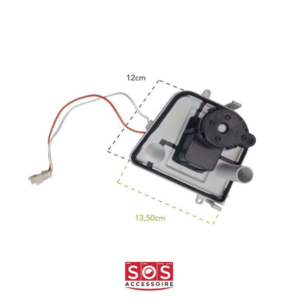 Pump for lifting - ARISTON HOTPOINT - Tumble dryer - Compatible with several brands - Capacitor