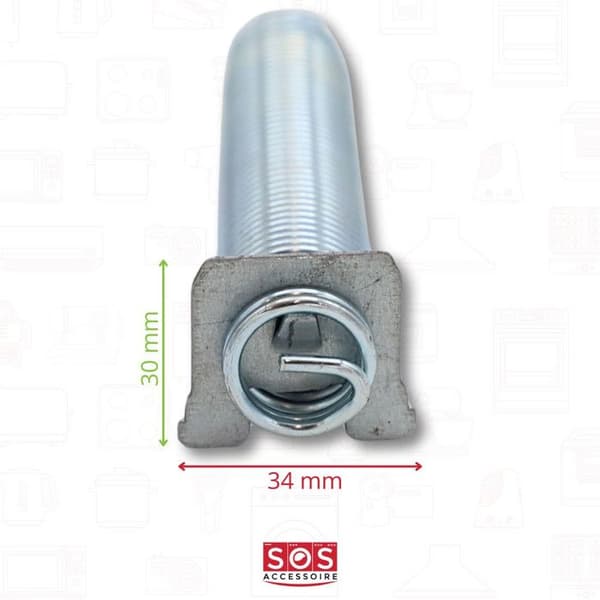 Reparationsset för fjädrar till diskmaskin BOSCH, CONSTRUCTA, JUNKER, NEFF, SIEMENS, VIVA - SOS ACCESSOIRE