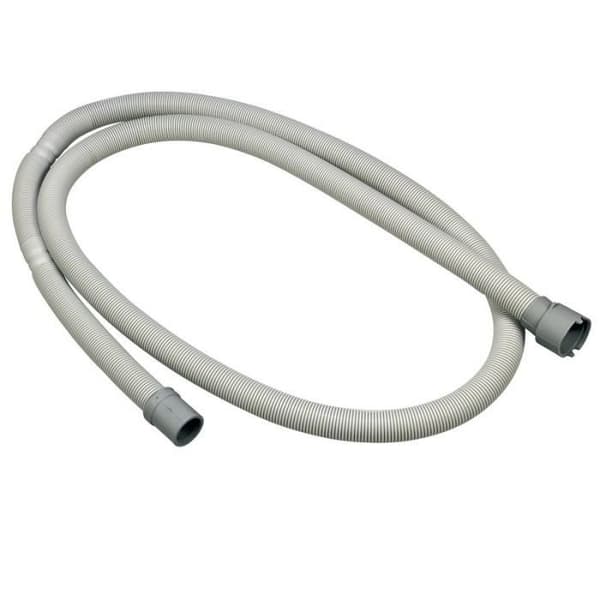 Avloppsslang för diskmaskin - Whirlpool - 481253029419 - Längd 2,0m - Färg Grå