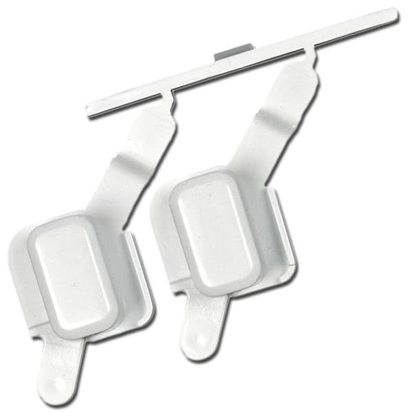 Tryckknapp - BAUKNECHT, IGNIS, LADEN, MAYTAG, TEGRAN, WHIRLPOOL - Vit - Tvättmaskin - Originalt tillbehör