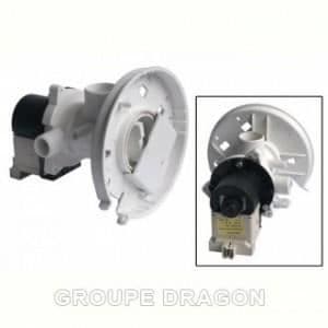 Avloppspump 30w BB60 Plaset 63853 för BRANDT BFV1008 tvättmaskin