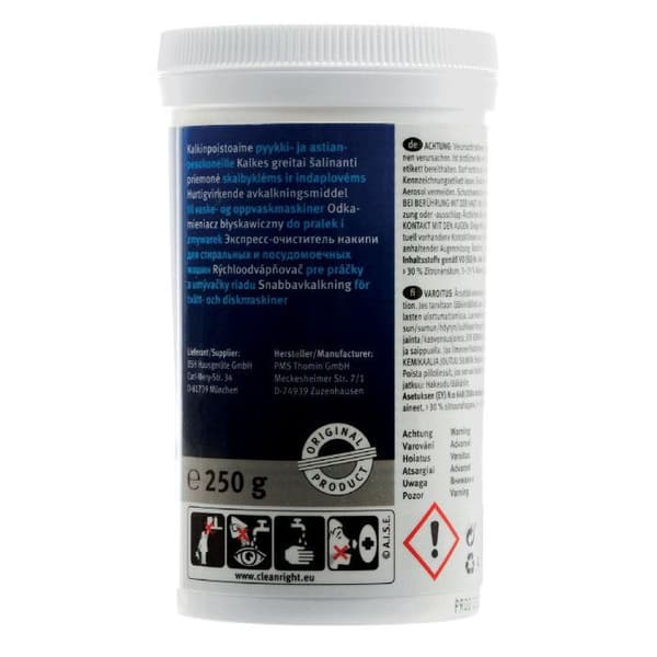 Detartrant för tvättmaskin Bosch 00312351