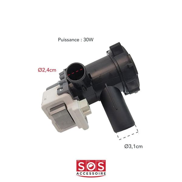BOSCH B/S/H - Avloppspump EBS2556-0808 för...