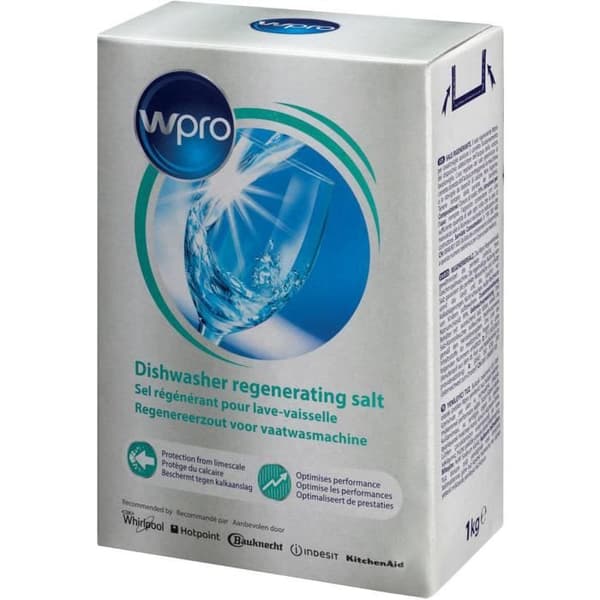 WPRO DWS115 diskmaskin regenererande salt - 1 kg låda