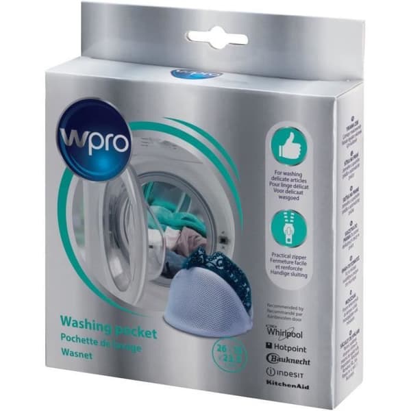 Tillbehör till Wpro tvättmaskin Tvättpåse - WAS200 nät