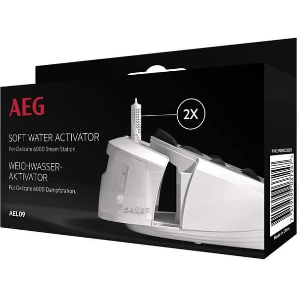 Set med 2 AEL09 anti-kalkstenspatroner för AEG ånggenerator strykjärn - 9009232233 9009232233 - Q521881