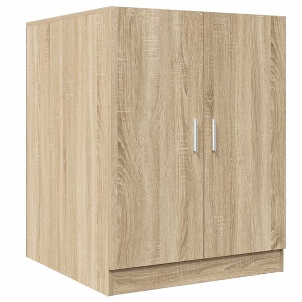 Tvättmaskinsskåp sonoma-ek 70,5x71,5x91,5 cm