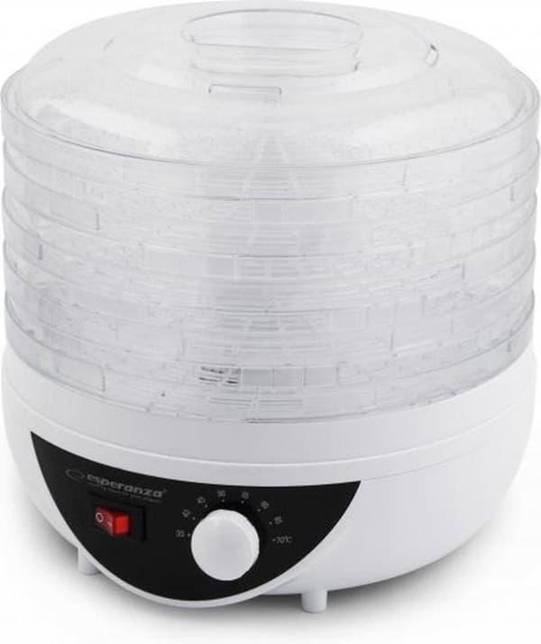 Esperanza EKD002 mattorkare Svart, Transparent, Vit 250 W